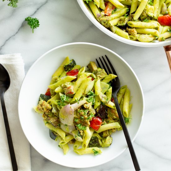 Spicy Sausage and Vegetable Pasta