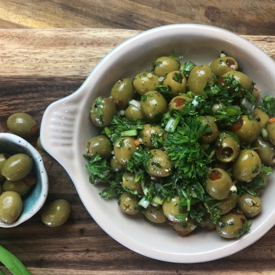 Marinated Spanish Manzanilla Olives