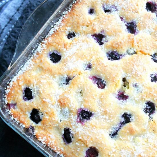 BLUEBERRY BUTTERMILK CAKE