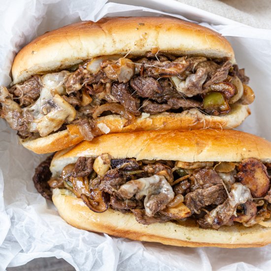 Easy Philly Cheesesteak