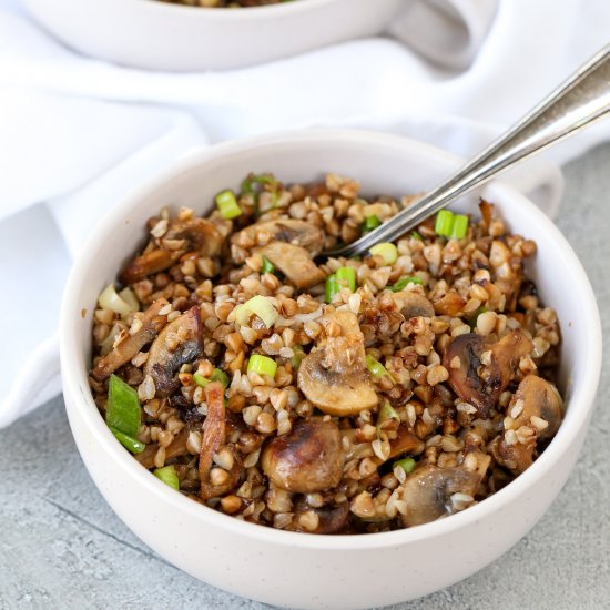 Buckwheat with Mushrooms