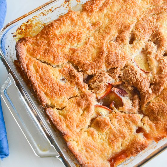 Quick & Easy Peach Cobbler