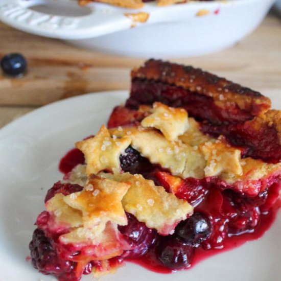 Mixed Berry Pie