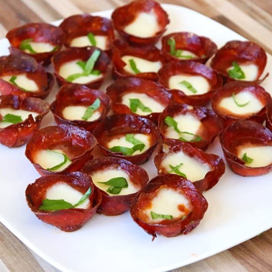 Keto Pizza Bites