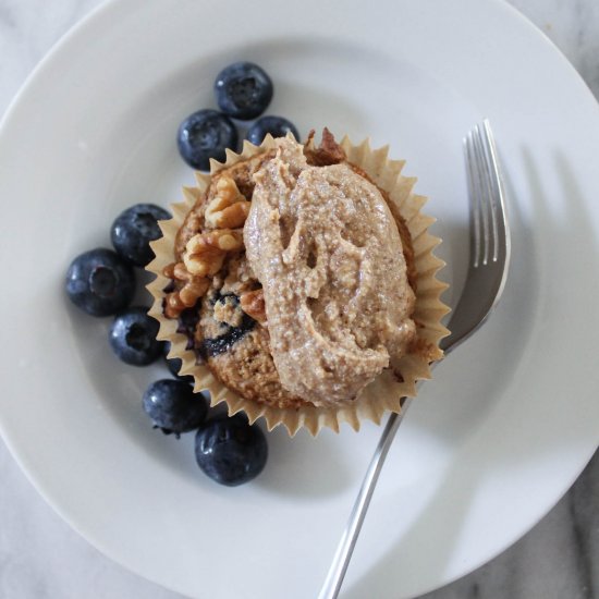 Banana Blueberry Muffins