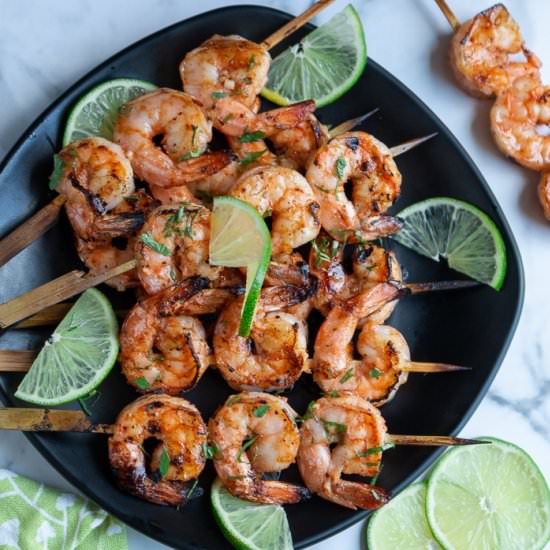 Firecracker Grilled Shrimp