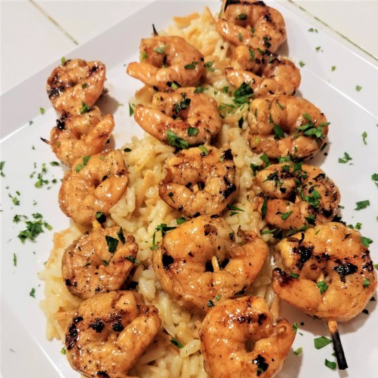 Grilled Marinated Shrimp