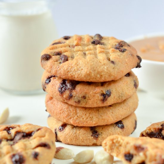 Coconut Flour Peanut Butter Cookies