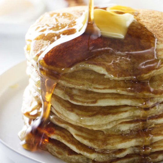 overnight sourdough pancakes