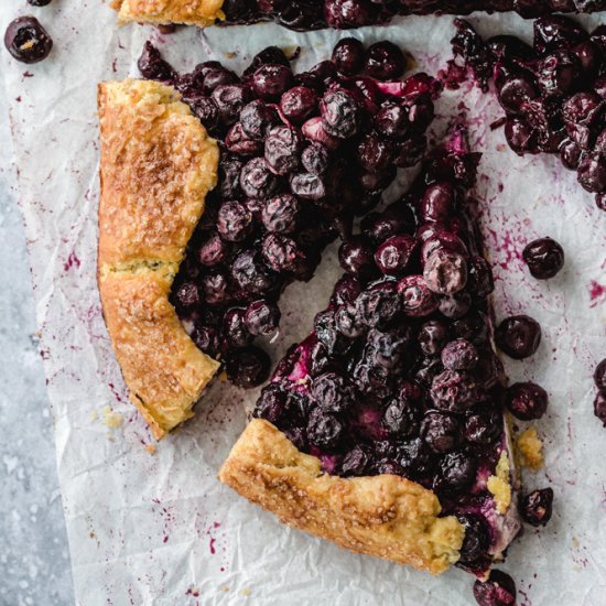 Blueberry & Ricotta Galette