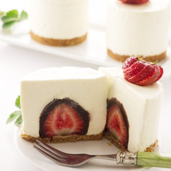 individual cheesecakes