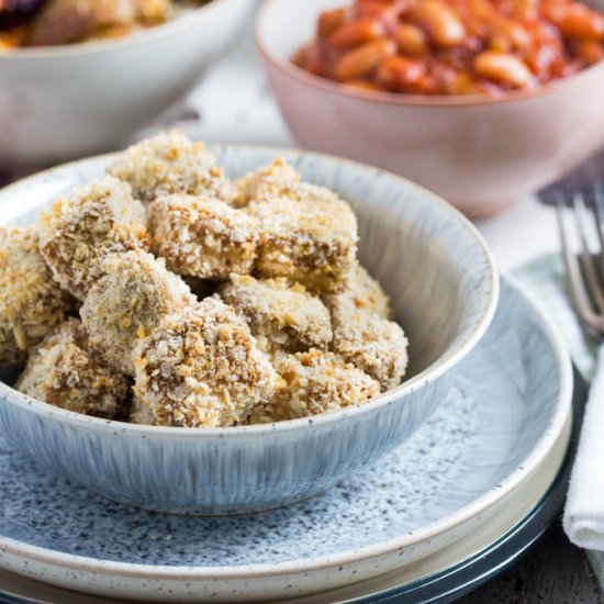 Baked Tofu Nuggets