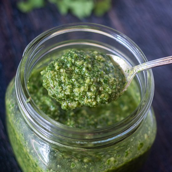 Easy Arugula Pesto