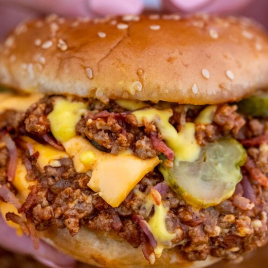 Bacon Cheeseburger Sloppy Joes