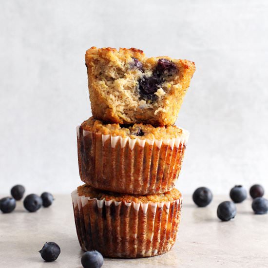 Blueberry Zucchini Muffins