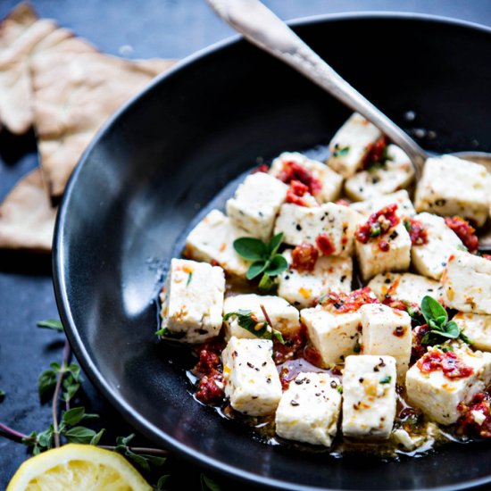 Marinated Feta Appetizer