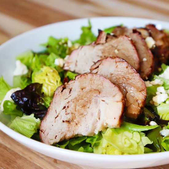 Grilled Pork Loin Salad