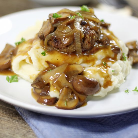 Salisbury Steak with Mushrooms