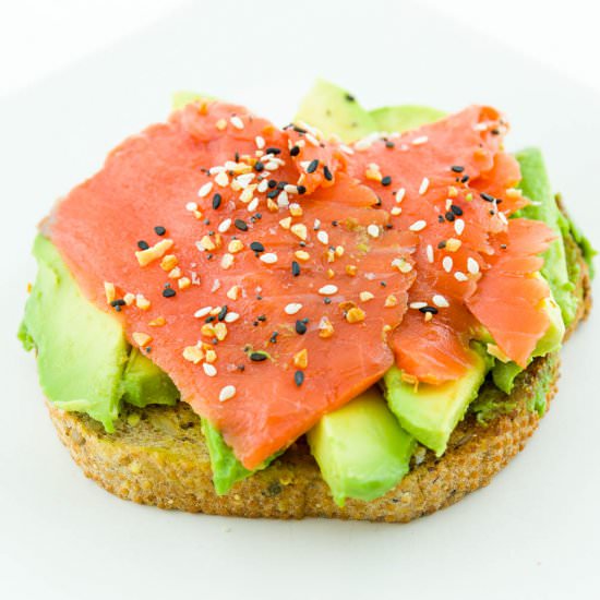 Smoked Salmon Avocado Toast