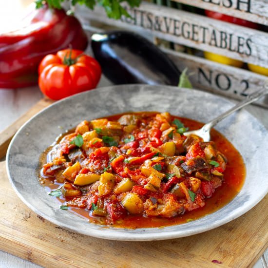 Spanish Pisto (Vegetable Stew)