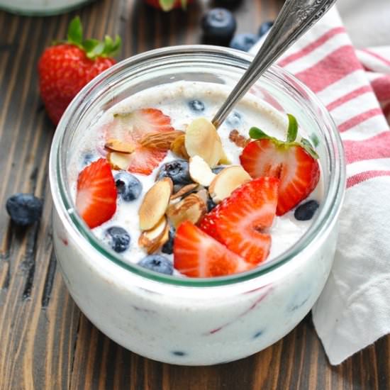 Berry Overnight Oatmeal