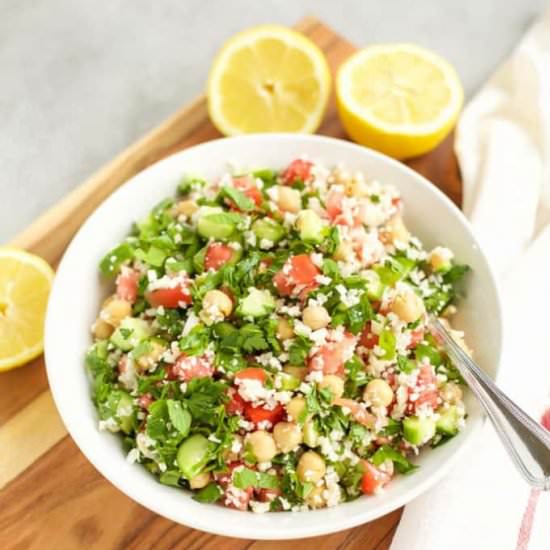 Cauliflower Tabbouleh