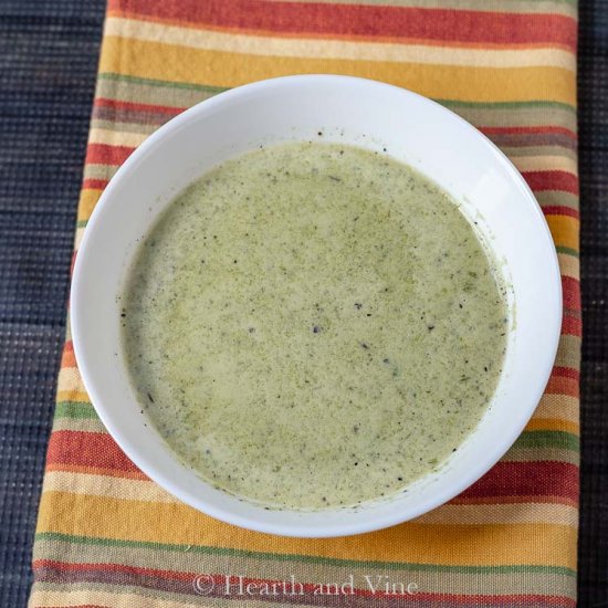 Creamy Poblano Soup