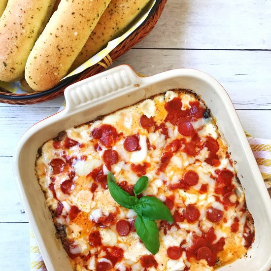 Ultimate Hot Pizza Dip