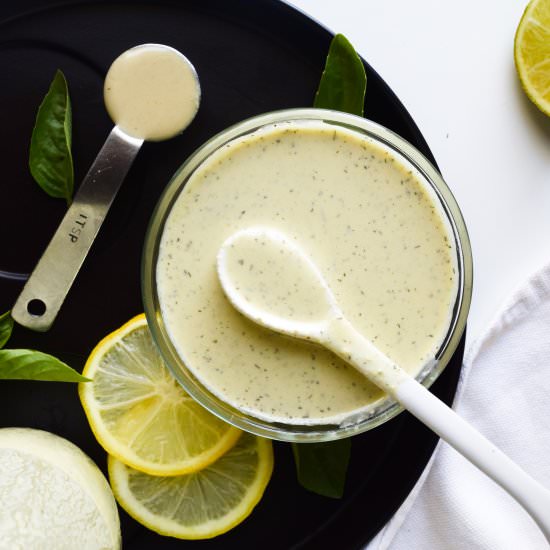 The Best Vegan Tahini Ranch