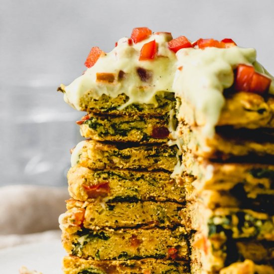 Fluffy Chickpea Pancakes