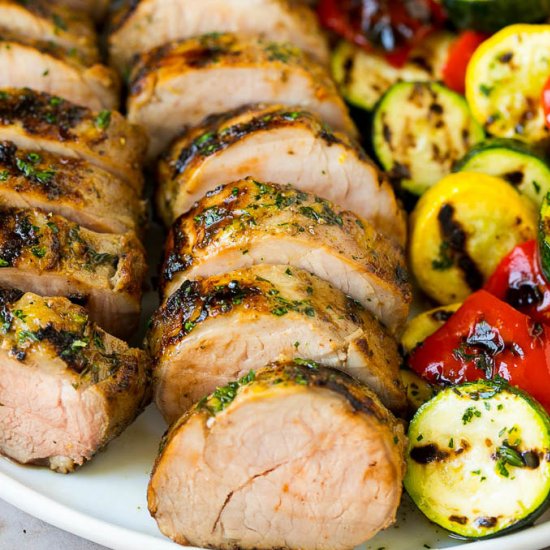 Grilled Pork Tenderloin