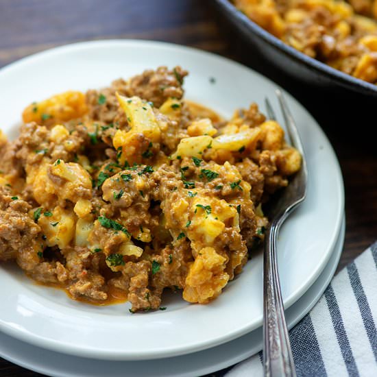 HEALTHY HAMBURGER HELPER LOW CARB