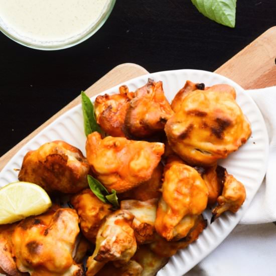 Vegan Buffalo Cauliflower Wings