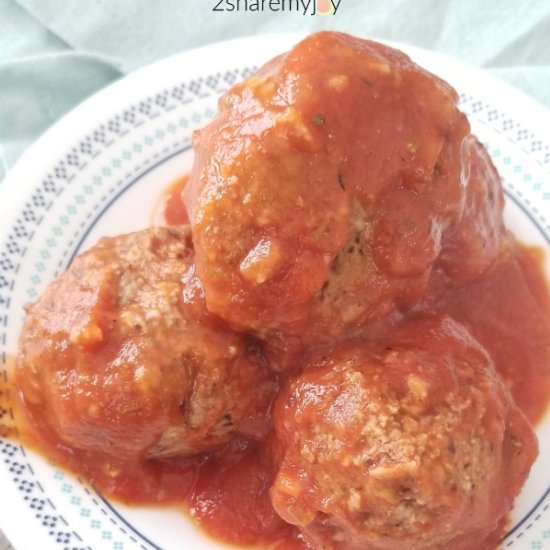 Vegan Meatballs (Bean Balls)