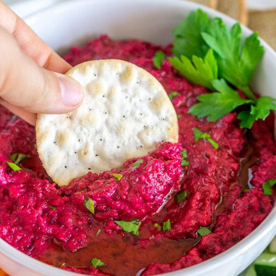 Beet Baba Ganoush