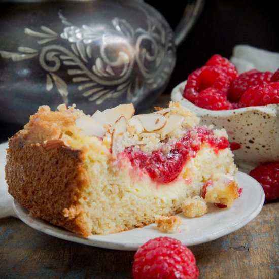 Raspberry Cream Cheese Coffee Cake