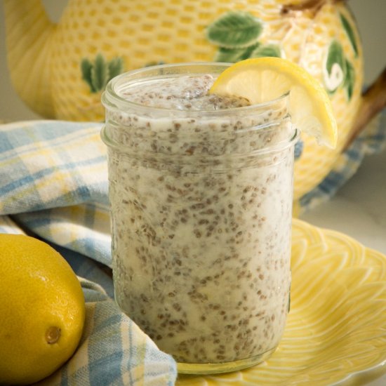 Easy Lemon Chia Pudding