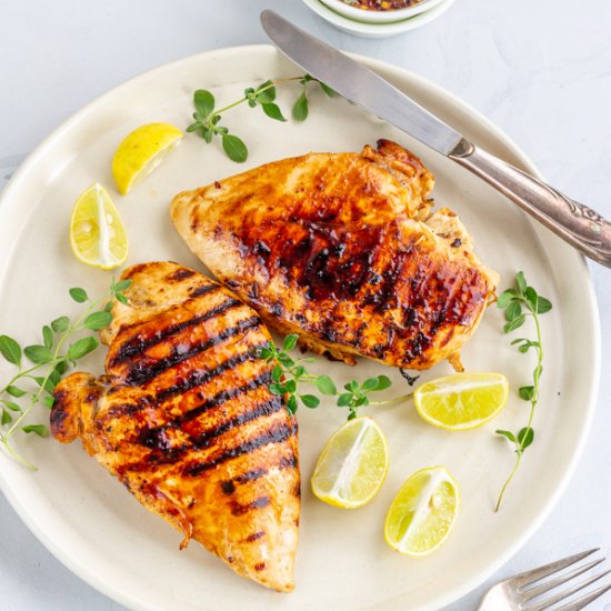 Easy Grilled Chicken Breast