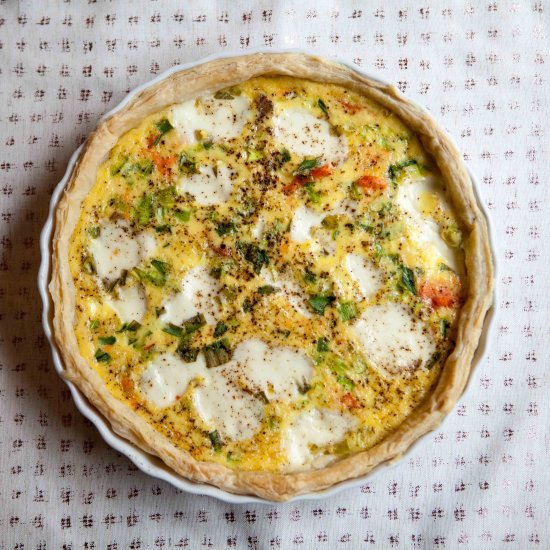 Salmon Quiche