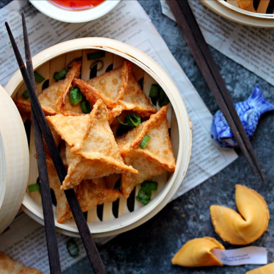 Vegan Crab Rangoon