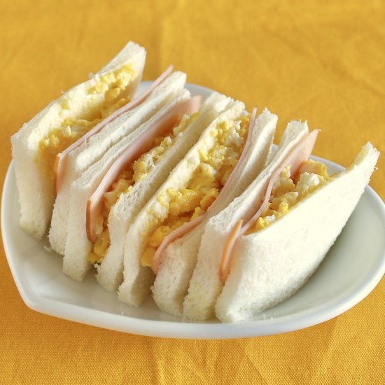 5 MIN Japanese Egg Sandwiches