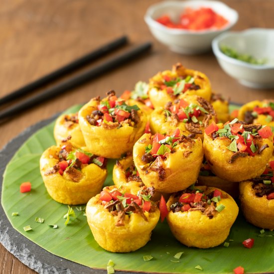 Malaysian Savoury Pancake Bites