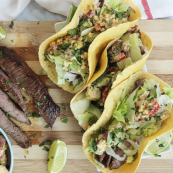 Marinated Flank Steak (Carne Asada)