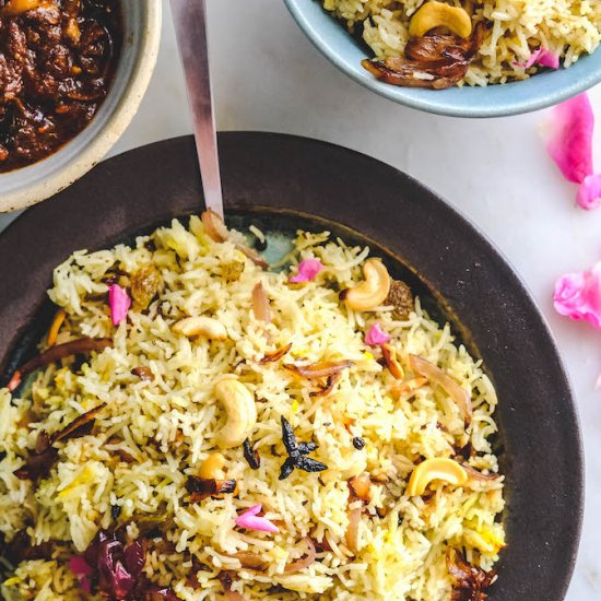 Easy Kashmiri Pulao