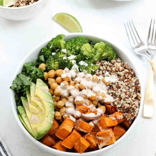 Sweet Potato Buddha Bowl