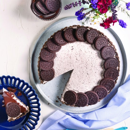 No Bake Oreo Cheesecake Pie