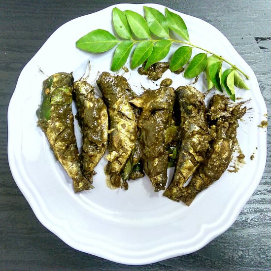 Sardines Green pepper fry/Roast