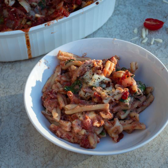 Cheesy Baked ZIti