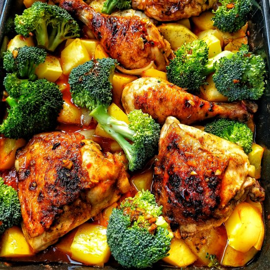 Honey-garlic Chicken