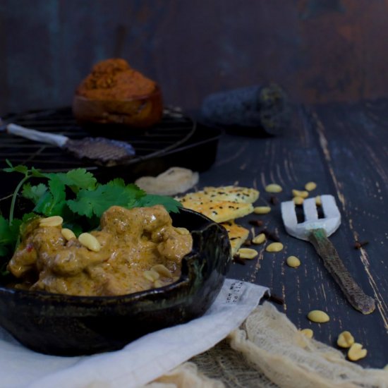 Keto Massaman Curry Chicken